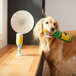 Frisco Champagne & Flute Latex Squeaky Dog Toy -Pet Supplies Shop 264430 PT3. AC SS1800 V1619473959