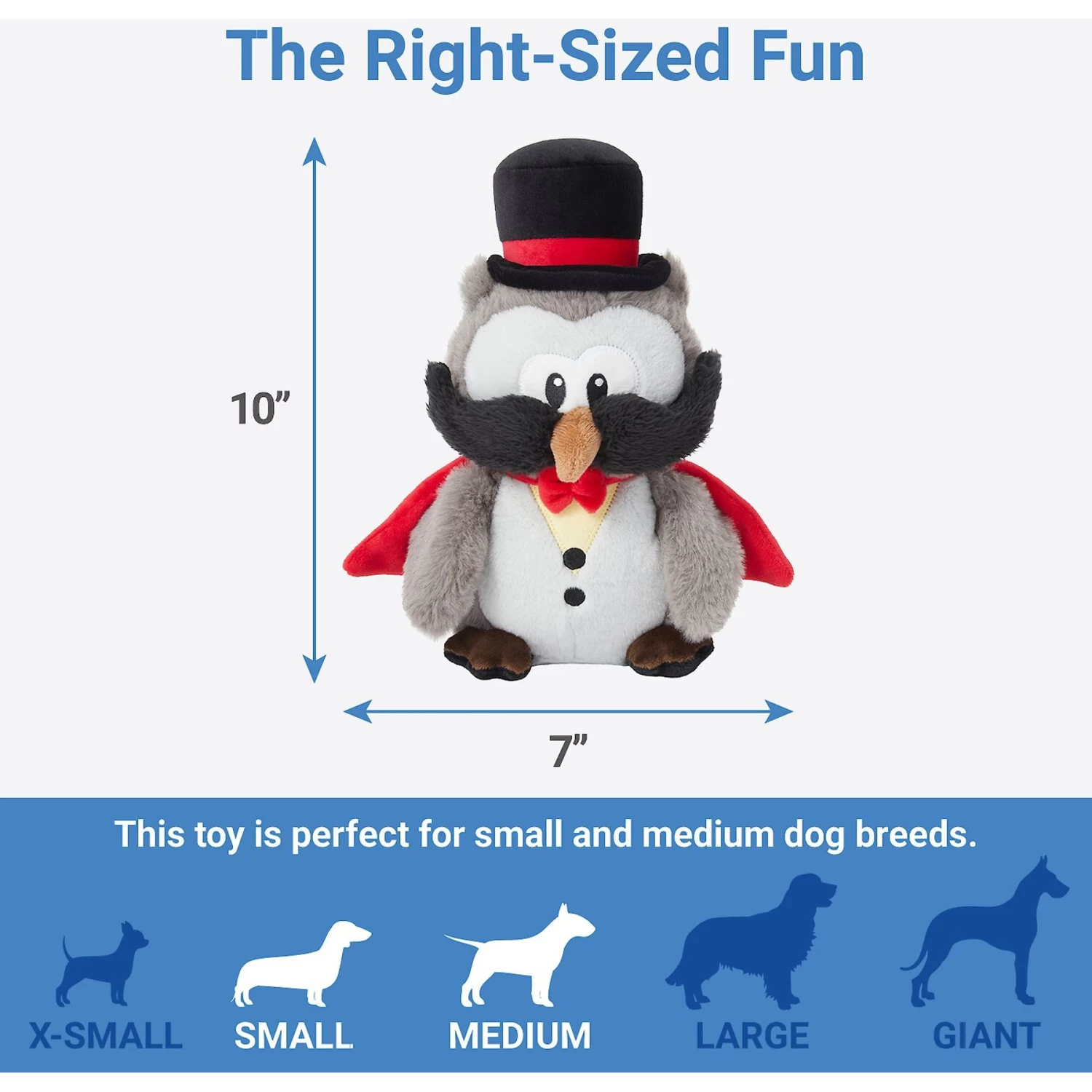 Frisco Magic Owl Plush Squeaky Dog Toy Frisco Magic Owl Plush Squeaky Dog Toy -Pet Supplies Shop 265596 PT1. AC SS1800 V1623352128