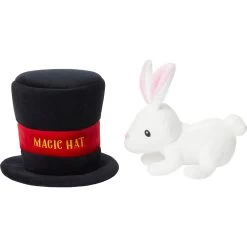 Frisco Magic Rabbit In A Hat 2-in-1 Plush Squeaky Dog Toy -Pet Supplies Shop 265616 PT2. AC SS1800 V1623117772