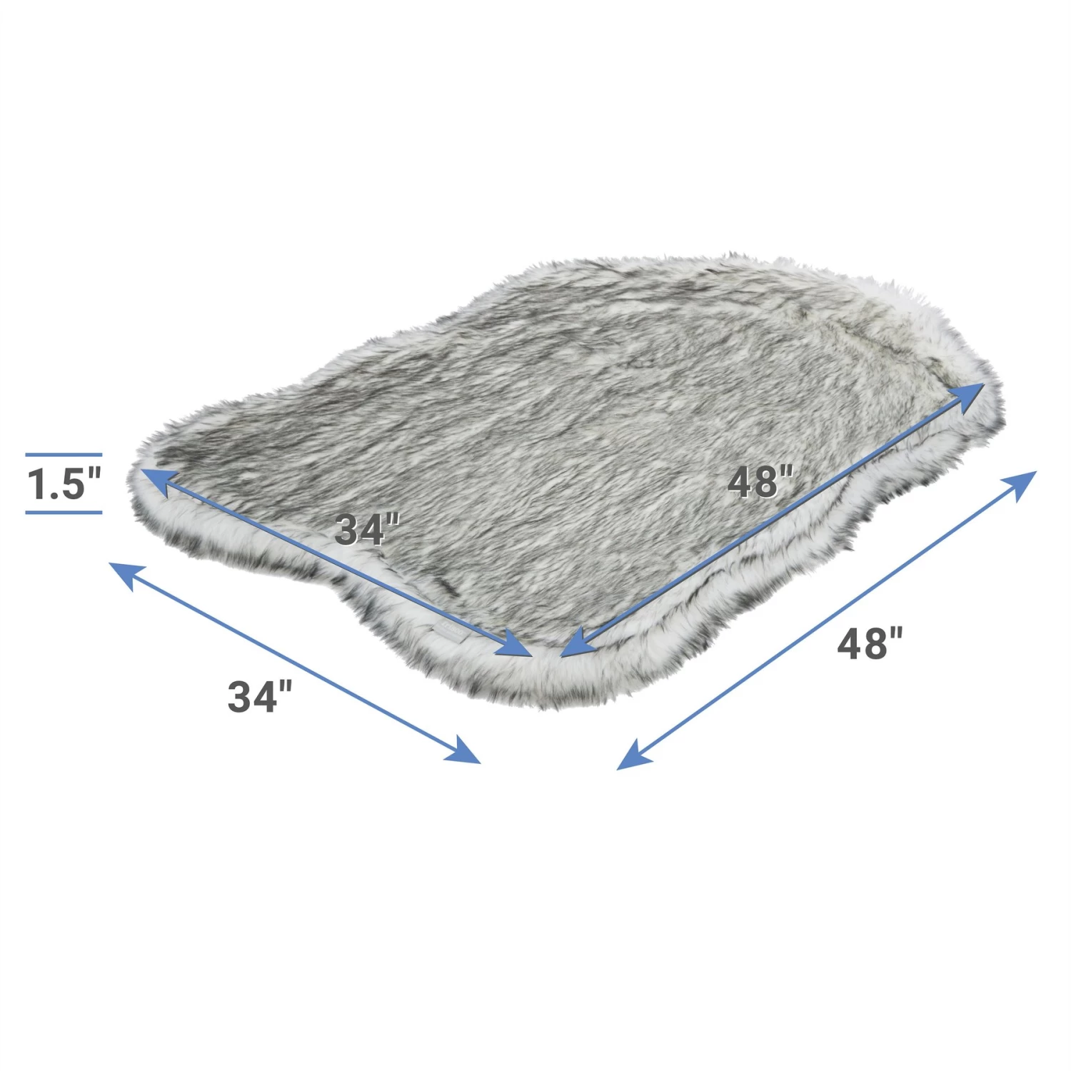 Frisco Faux Fur Orthopedic Pelt Pillow Dog Bed w/Removable Cover Frisco Faux Fur Orthopedic Pelt Pillow Dog Bed W/Removable Cover -Pet Supplies Shop 270878 PT1. AC SS1800 V1626358881