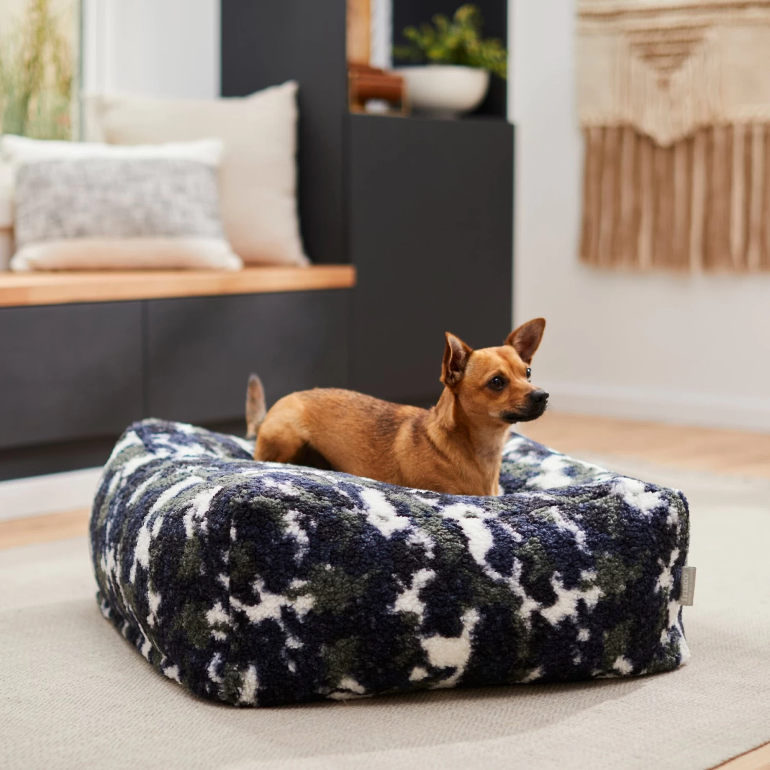 Frisco Sherpa Cube Pillow Cat & Dog Bed, Camo Frisco Sherpa Cube Pillow Cat & Dog Bed, Camo -Pet Supplies Shop 270927 MAIN. AC SS1800 V1626881579