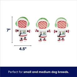 Frisco Holiday Rocket Ship Hide & Seek Puzzle Plush Squeaky Dog Toy -Pet Supplies Shop 287101 PT2. AC SS1800 V1695670721