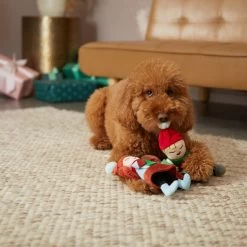 Frisco Holiday Carolers Plush Squeaky Dog Toy, 3 Count -Pet Supplies Shop 287169 PT3. AC SS1800 V1632774907