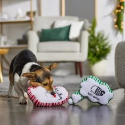 Frisco Holiday Thought Bubble Plush Squeaky Dog Toy, 2 Count -Pet Supplies Shop 287195 PT3. AC SS1800 V1632772983