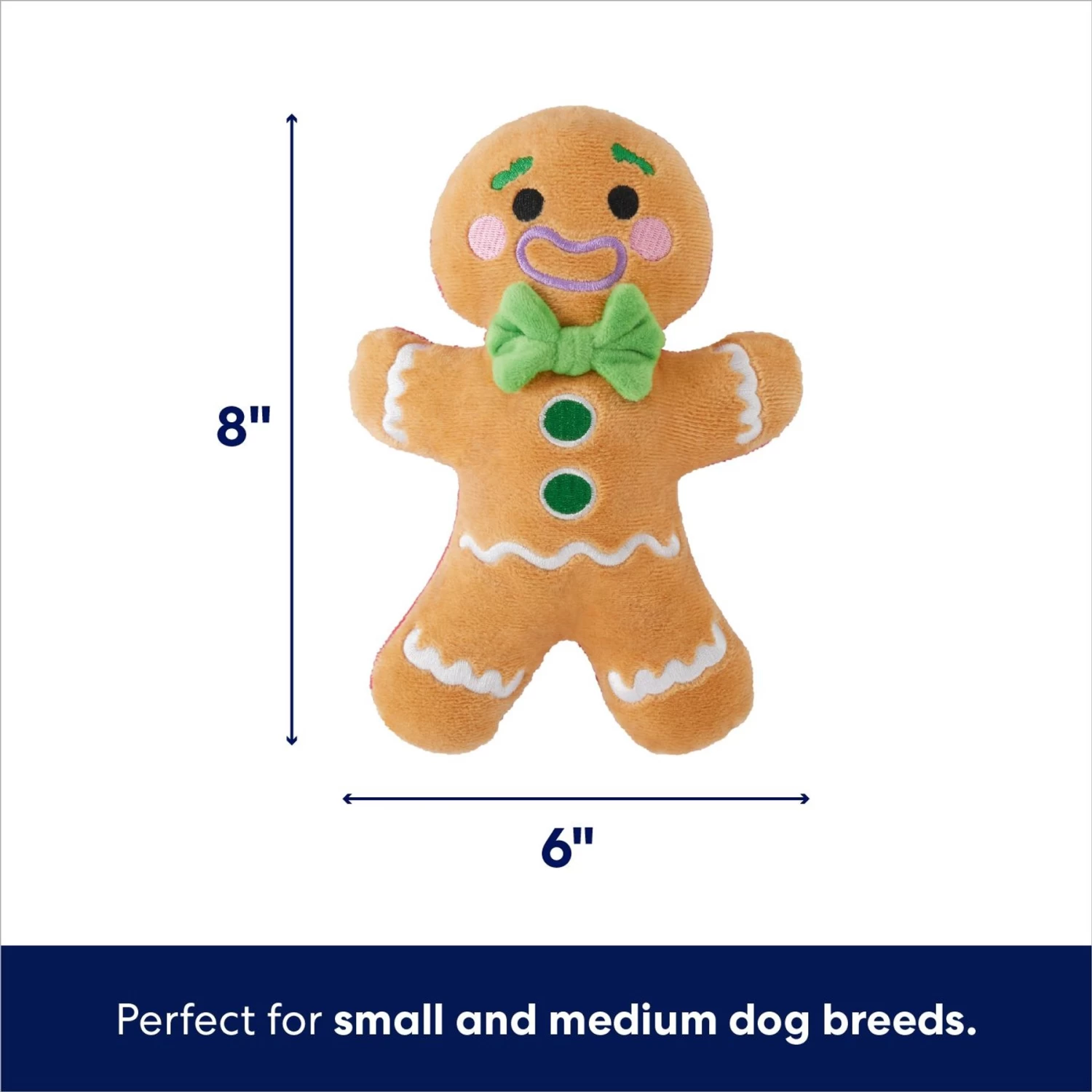 Frisco Holiday Naughty or Nice Gingerbread Man Reversible Plush Squeaky Dog Toy Frisco Holiday Naughty Or Nice Gingerbread Man Reversible Plush Squeaky Dog Toy -Pet Supplies Shop 287217 PT1. AC SS1800 V1694814444