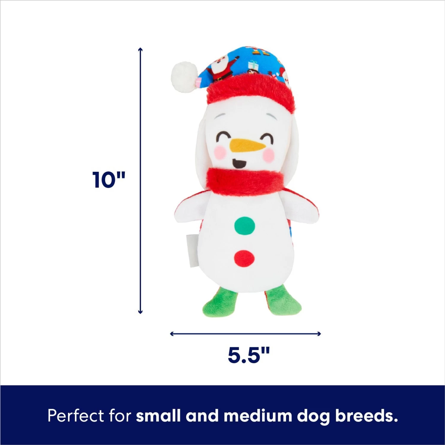 Frisco Holiday Santa & Snowman Reversible Plush Squeaky Dog Toy Frisco Holiday Santa & Snowman Reversible Plush Squeaky Dog Toy -Pet Supplies Shop 287263 PT1. AC SS1800 V1694814425