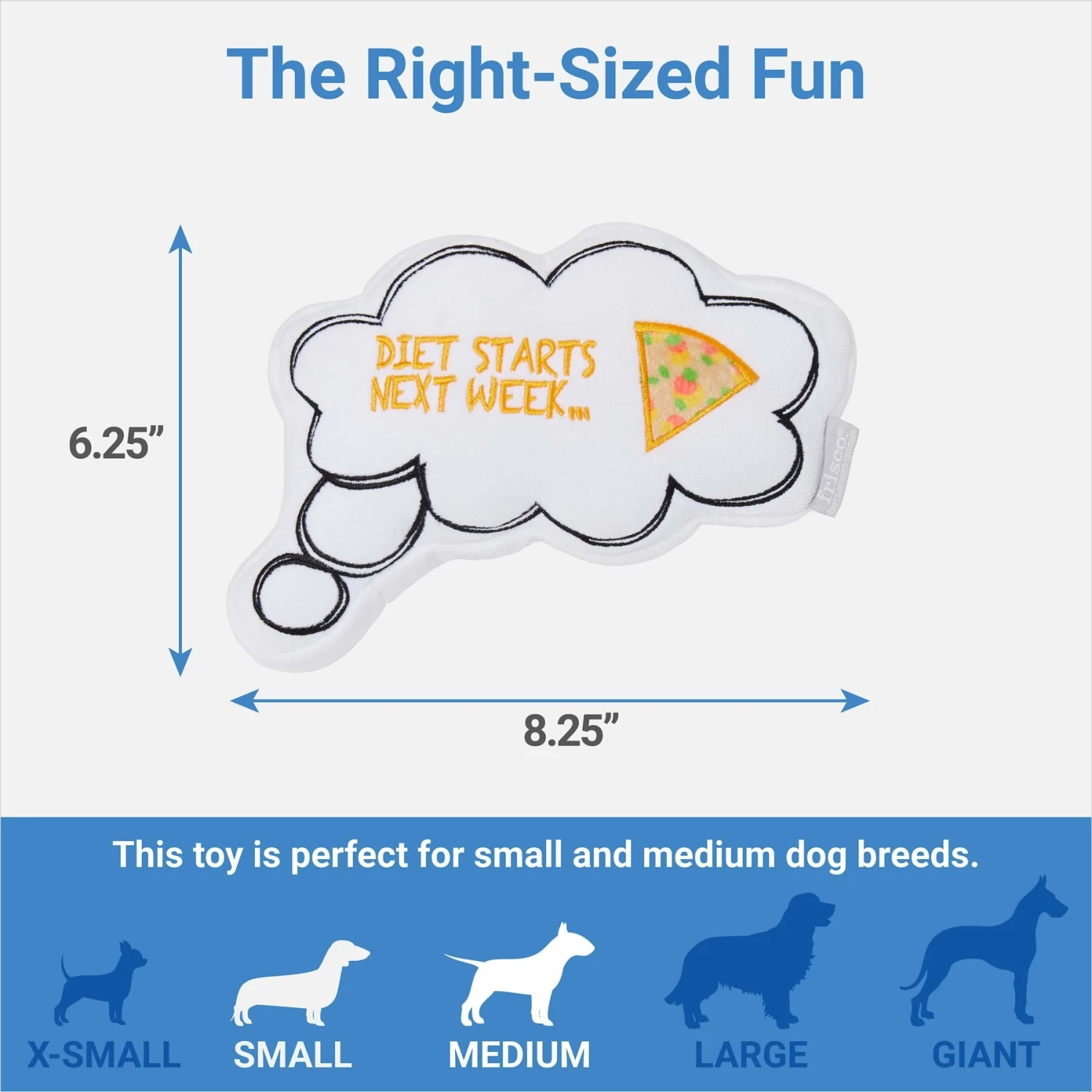 Frisco Message Bubble Plush Squeaky Dog Toy Frisco Message Bubble Plush Squeaky Dog Toy -Pet Supplies Shop 288941 PT1. AC SS1800 V1640722877