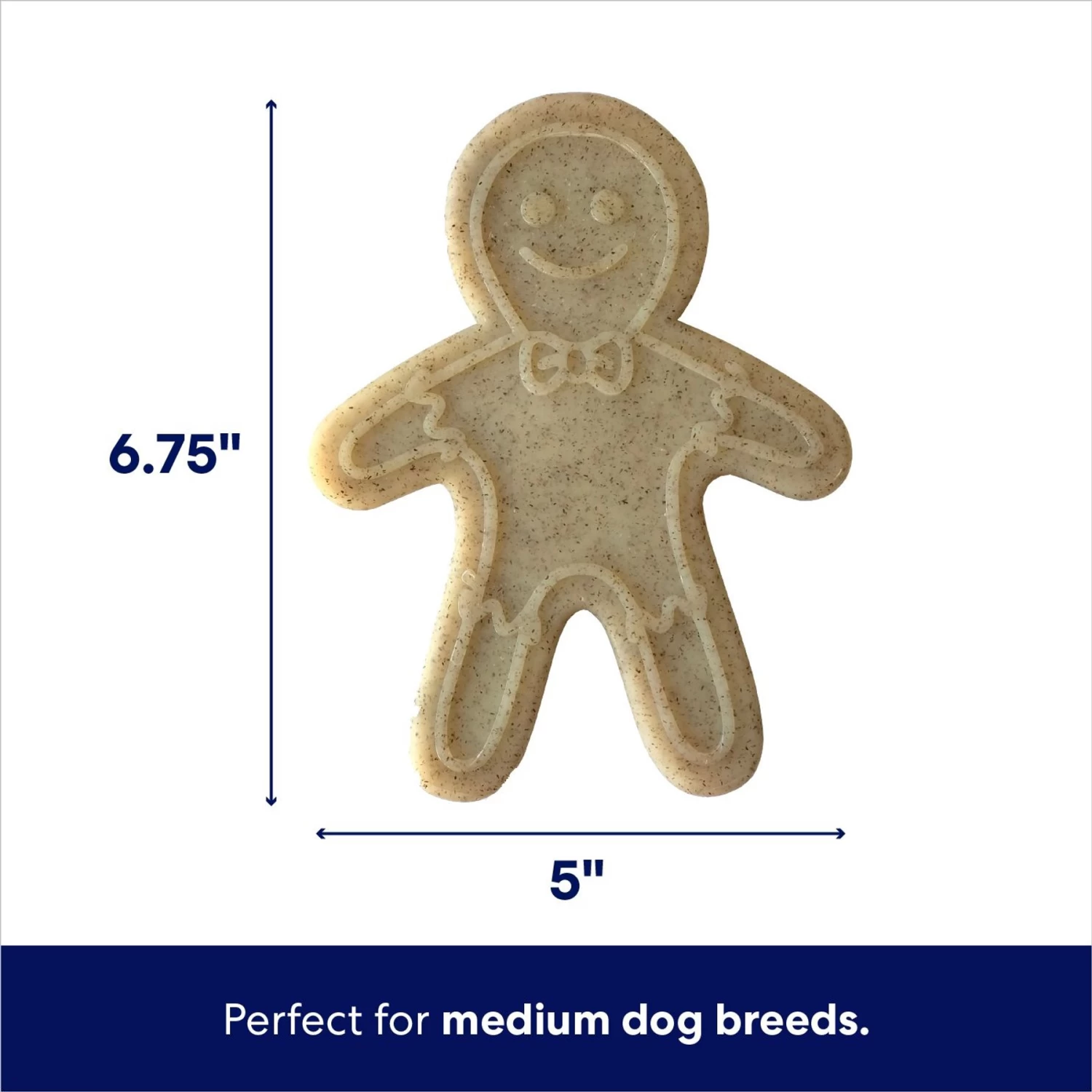 Frisco Nylon Gingerbread Dog Chew Toy, Beef Flavor, Medium Frisco Nylon Gingerbread Dog Chew Toy, Beef Flavor, Medium -Pet Supplies Shop 291385 PT1. AC SS1800 V1694812785