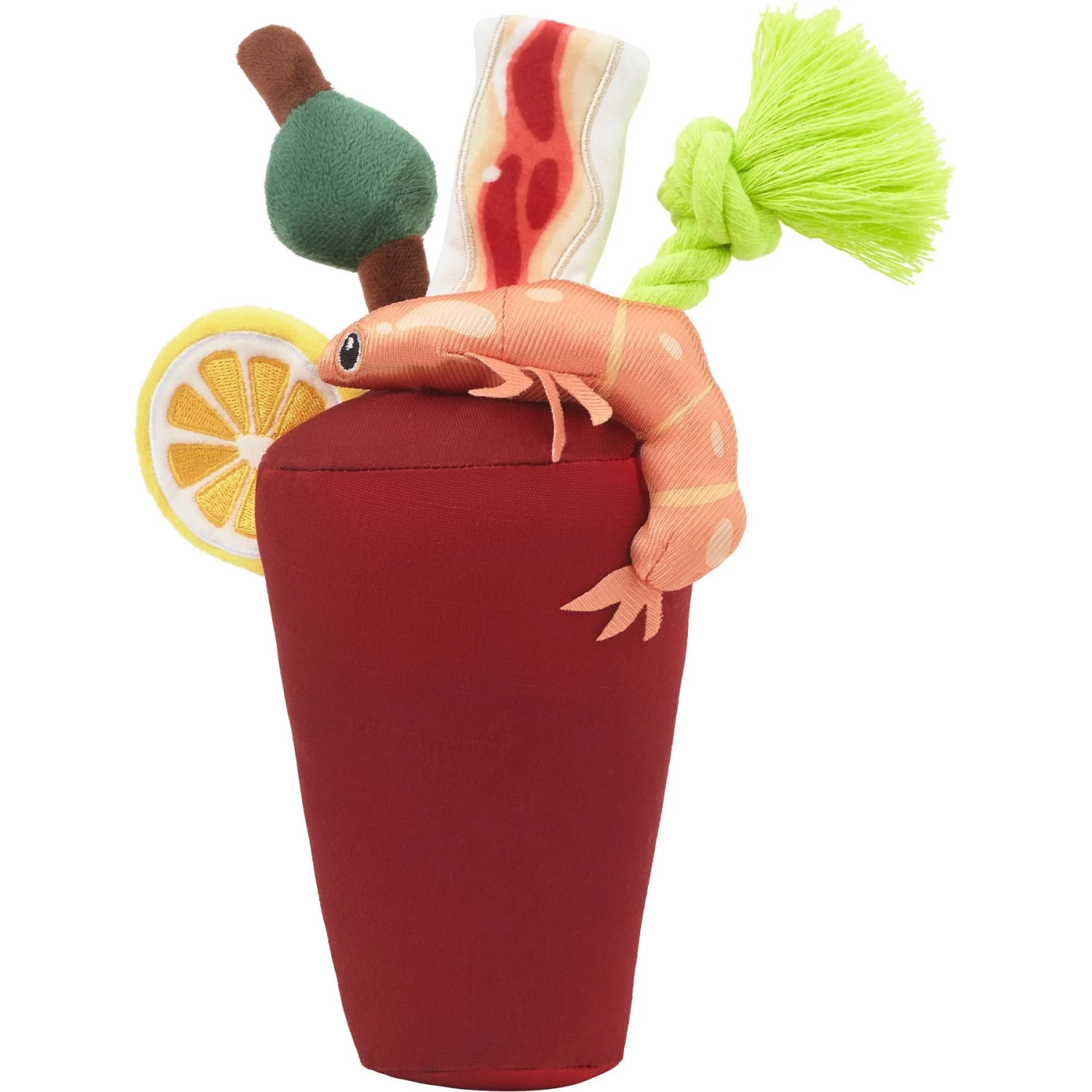 Frisco Brunch Bloody Mary Plush Squeaky Dog Toy Frisco Brunch Bloody Mary Plush Squeaky Dog Toy -Pet Supplies Shop 297228 MAIN. AC SS1800 V1642086417