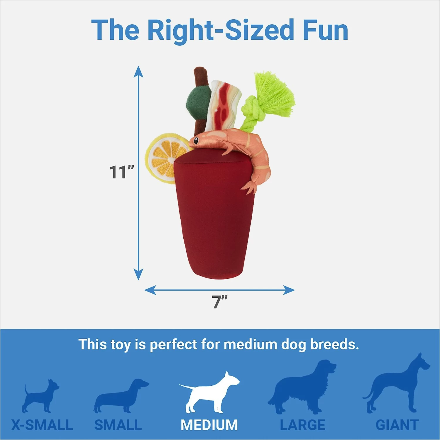 Frisco Brunch Bloody Mary Plush Squeaky Dog Toy Frisco Brunch Bloody Mary Plush Squeaky Dog Toy -Pet Supplies Shop 297228 PT1. AC SS1800 V1643916406