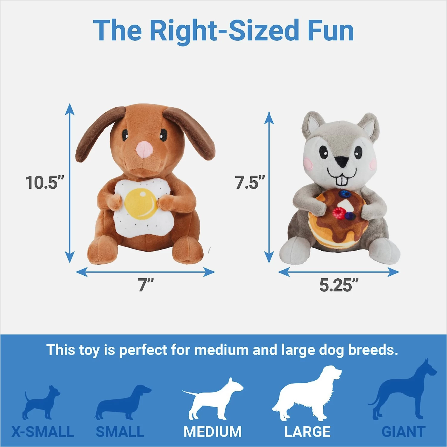 Frisco Brunch Flying Breakfast Critters Plush Squeaky Dog Toy Frisco Brunch Flying Breakfast Critters Plush Squeaky Dog Toy -Pet Supplies Shop 297280 PT1. AC SS1800 V1643916383