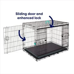 Frisco Heavy Duty Enhanced Lock Sliding Double Door Fold & Carry Wire Dog Crate & Mat Kit 6 Frisco Heavy Duty Enhanced Lock Sliding Double Door Fold & Carry Wire Dog Crate & Mat Kit -Pet Supplies Shop 297461 PT6. AC SS1800 V1633115281