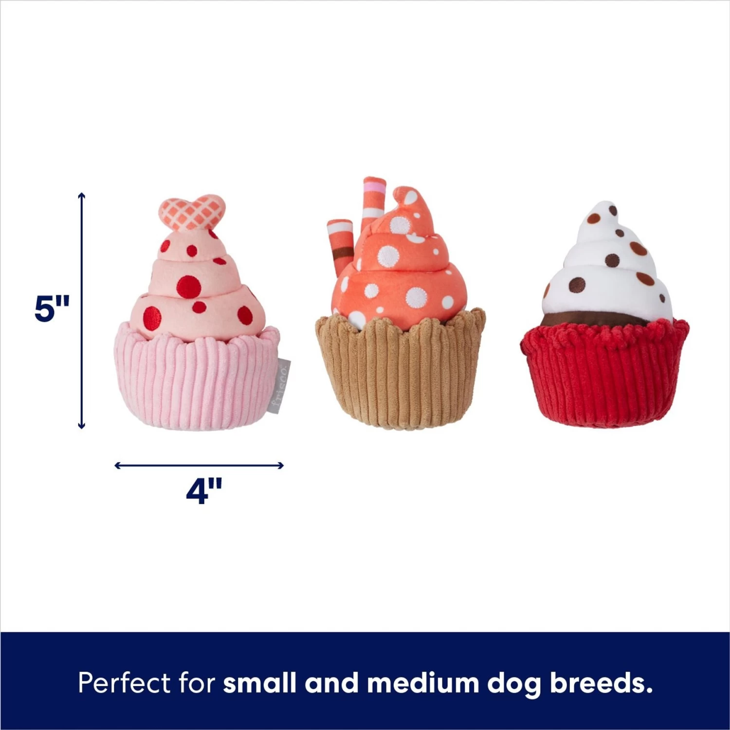 Frisco Valentine Cupcakes Plush Squeaky Dog Toy Frisco Valentine Cupcakes Plush Squeaky Dog Toy -Pet Supplies Shop 298913 PT1. AC SS1800 V1701365132