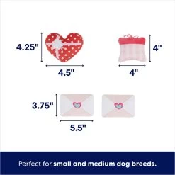 Frisco Valentine Love Letters Hide & Seek Puzzle Plush Squeaky Dog Toy -Pet Supplies Shop 298929 PT2. AC SS1800 V1670870804