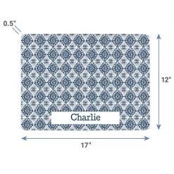 Frisco Boho Damask Personalized Dog & Cat Placemat -Pet Supplies Shop 299562 PT3. AC SS1800 V1636120501