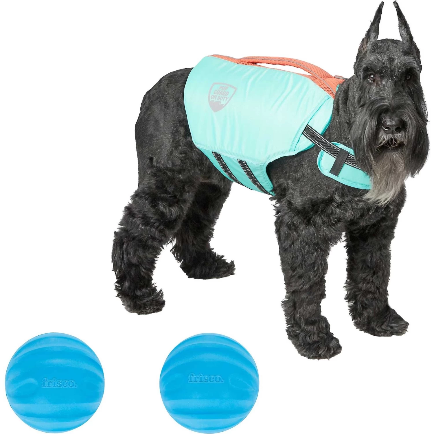 Frisco Active Dog Life Jacket & Frisco Foam Rubber Floating Fetch Ball No Squeak Dog Toy Frisco Active Dog Life Jacket & Frisco Foam Rubber Floating Fetch Ball No Squeak Dog Toy -Pet Supplies Shop 303364 MAIN. AC SS1800 V1623163652