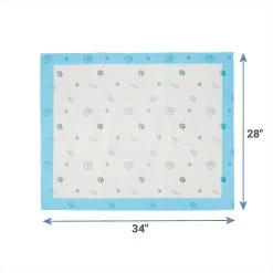 Frisco Fold & Carry Single Door Collapsible Wire Dog Crate & Frisco Premium Extra Large Printed Dog Training & Potty Pads -Pet Supplies Shop 303438 PT6. AC SS1800 V1623056545