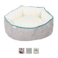 Frisco Sherpa Dog & Cat Blanket & Frisco Sherpa Hexagon Bolster Cat & Dog Bed -Pet Supplies Shop 303598 PT6. AC SS1800 V1623067654