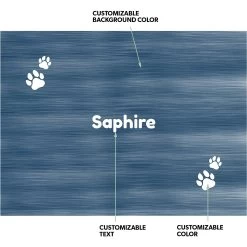 Frisco Personalized Heathered Sherpa Cat & Dog Blanket, 30" X 40" -Pet Supplies Shop 303838 PT3. AC SS1800 V1637609807