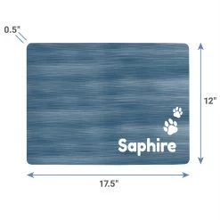 Frisco Personalized Heathered Dog & Cat Placemat -Pet Supplies Shop 306758 PT3. AC SS1800 V1639492603