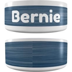 Frisco Heathered Personalized Dog & Cat Bowl