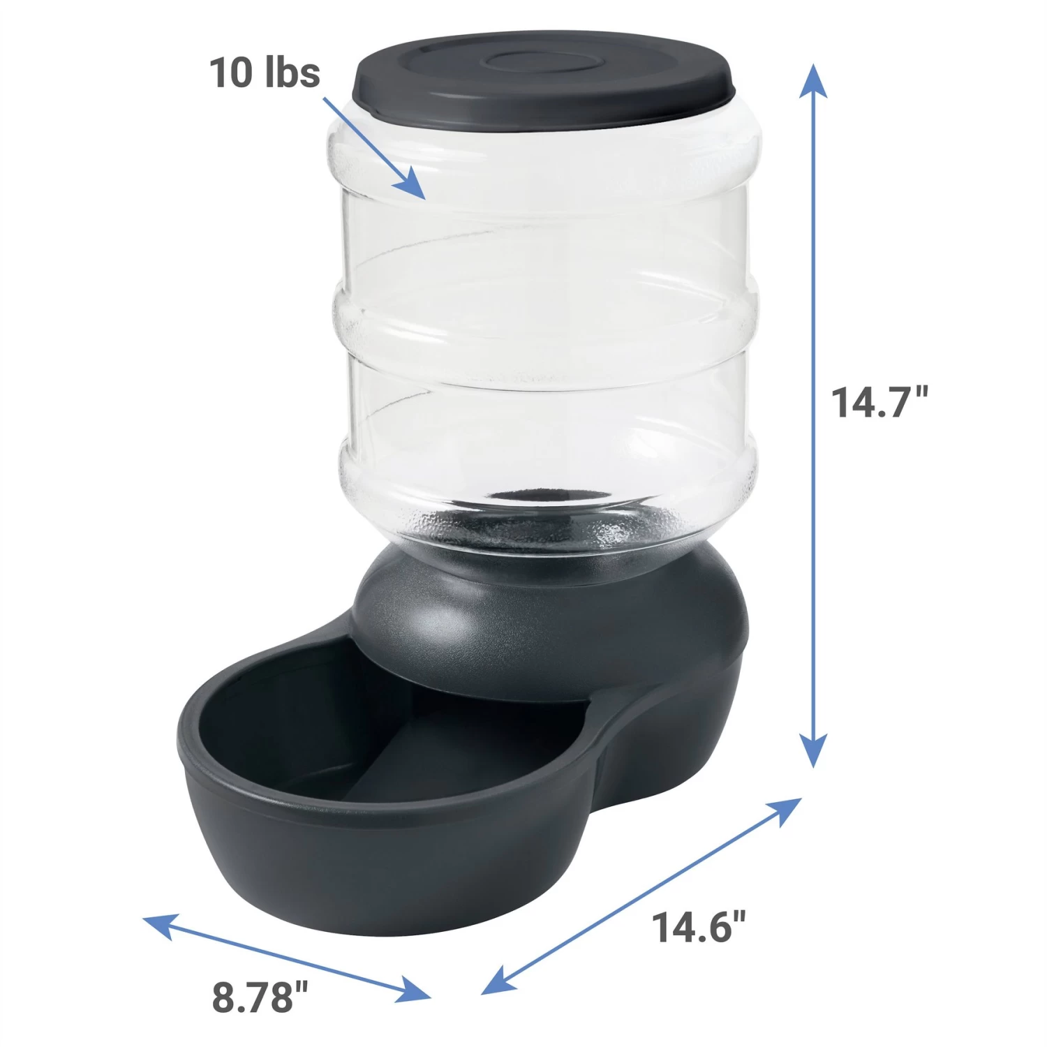 Frisco Wide Mouth Gravity Feeder Frisco Wide Mouth Gravity Feeder -Pet Supplies Shop 308943 PT1. AC SS1800 V1634218914