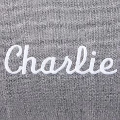 Frisco Personalized Knife Edge Bed, Dark Grey Linen, X-Large -Pet Supplies Shop 311764 PT3. AC SS1800 V1630594000