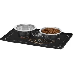 Frisco Silicone Fish Print Dog & Cat Food Mat, Black -Pet Supplies Shop 311953 PT4. AC SS1800 V1642542167