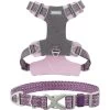 Frisco Outdoor Lightweight Ripstop Nylon Dog Harness & Frisco Outdoor Heathered Nylon Collar