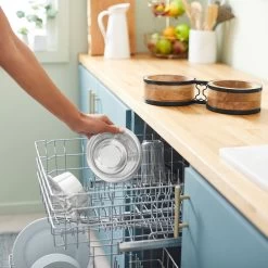 Frisco Premium Elevated Bone Design Stainless Steel Double Diner Dog & Cat Bowl 6 Frisco Premium Elevated Bone Design Stainless Steel Double Diner Dog & Cat Bowl -Pet Supplies Shop 331499 PT6. AC SS1800 V1657656892