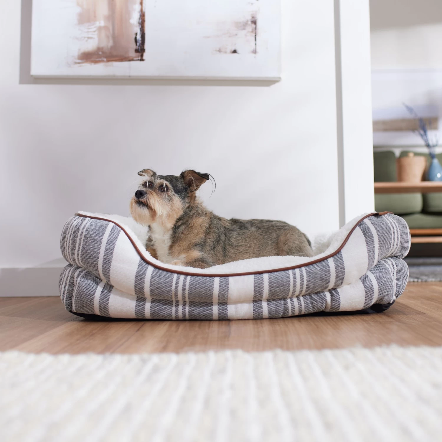 Frisco Farmhouse Double Bolster Dog & Cat Cuddler Frisco Farmhouse Double Bolster Dog & Cat Cuddler -Pet Supplies Shop 333877 MAIN. AC SS1800 V1658427449