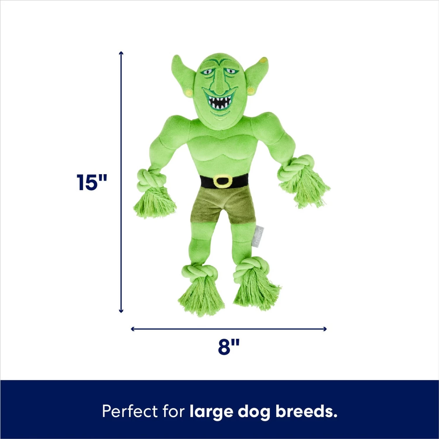 Frisco Halloween Goblin Plush with Rope Squeaky Dog Toy Frisco Halloween Goblin Plush With Rope Squeaky Dog Toy -Pet Supplies Shop 344132 PT1. AC SS1800 V1689878853