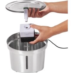 Frisco Stainless Steel Cactus & Leaf Dog & Cat Fountain -Pet Supplies Shop 355814 PT3. AC SS1800 V1665173922