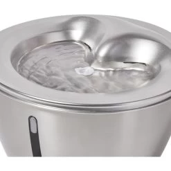 Frisco Stainless Steel Heart Dog & Cat Fountain 2 Frisco Stainless Steel Heart Dog & Cat Fountain -Pet Supplies Shop 355816 PT2. AC SS1800 V1665174561