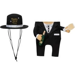 Frisco Front Walking New Years Tuxedo Dog & Cat Costume -Pet Supplies Shop 358028 PT5. AC SS1800 V1660760446