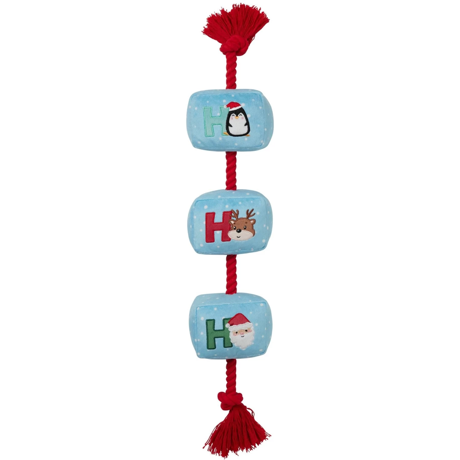 Frisco Holiday Ho Ho Ho Plush with Rope Squeaky Dog Toy Frisco Holiday Ho Ho Ho Plush With Rope Squeaky Dog Toy -Pet Supplies Shop 360954 MAIN. AC SS1800 V1660766091