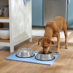 Frisco Silicone Dog & Cat Food Mat, Blue -Pet Supplies Shop 363399 PT2. AC SS1800 V1660750522
