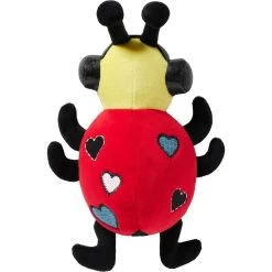 Frisco Valentine Jammin' Ladybug Plush Squeaky Dog Toy -Pet Supplies Shop 371083 PT2. AC SS1800 V1666277317