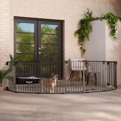 Frisco Outdoor Galvanized Steel 8-Panel Configurable Gate And Playpen With Oxford Roof -Pet Supplies Shop 507086 PT4. AC SS1800 V1668631346