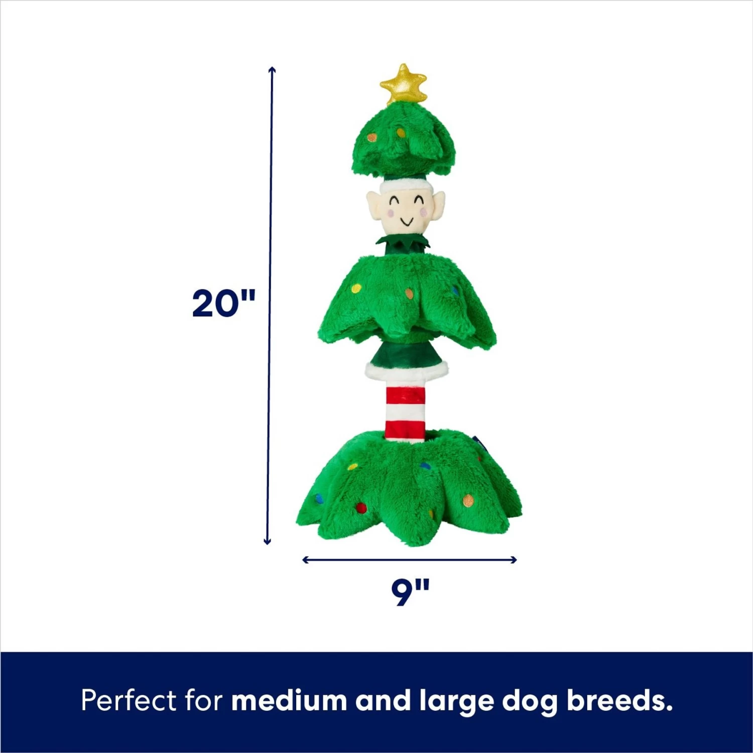 Frisco Holiday Elf in a Tree Bungee Plush Squeaky Dog Toy Frisco Holiday Elf In A Tree Bungee Plush Squeaky Dog Toy -Pet Supplies Shop 739846 PT1. AC SS1800 V1694809430