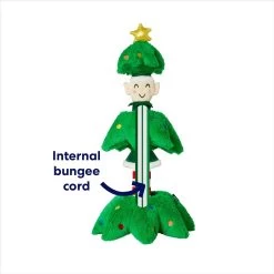Frisco Holiday Elf In A Tree Bungee Plush Squeaky Dog Toy 2 Frisco Holiday Elf In A Tree Bungee Plush Squeaky Dog Toy -Pet Supplies Shop 739846 PT2. AC SS1800 V1695045362