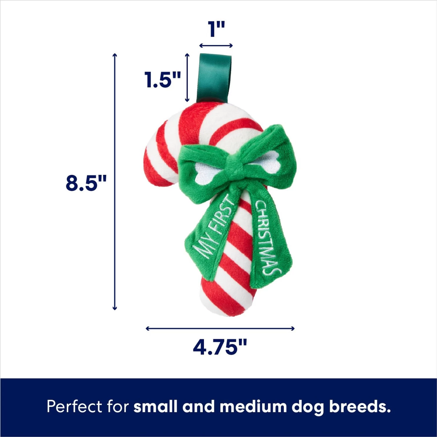 Frisco Holiday My First Christmas Candy Cane Plush Squeaky Puppy Toy Frisco Holiday My First Christmas Candy Cane Plush Squeaky Puppy Toy -Pet Supplies Shop 739942 PT1. AC SS1800 V1695043437