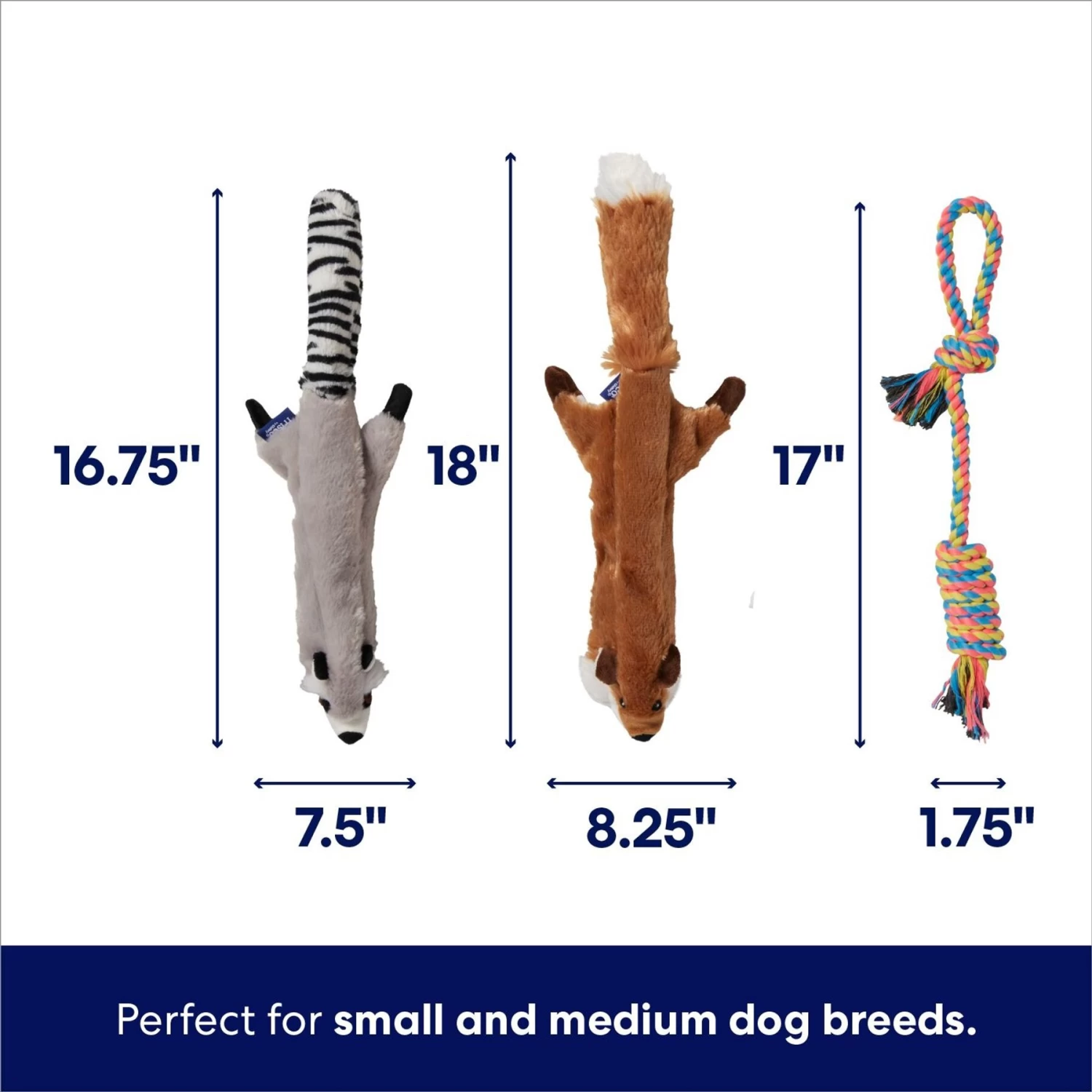 Frisco Forest Friends Plush, Rope & TPR Variety Pack Dog Toy Frisco Forest Friends Plush, Rope & TPR Variety Pack Dog Toy -Pet Supplies Shop 843534 PT1. AC SS1800 V1693411076
