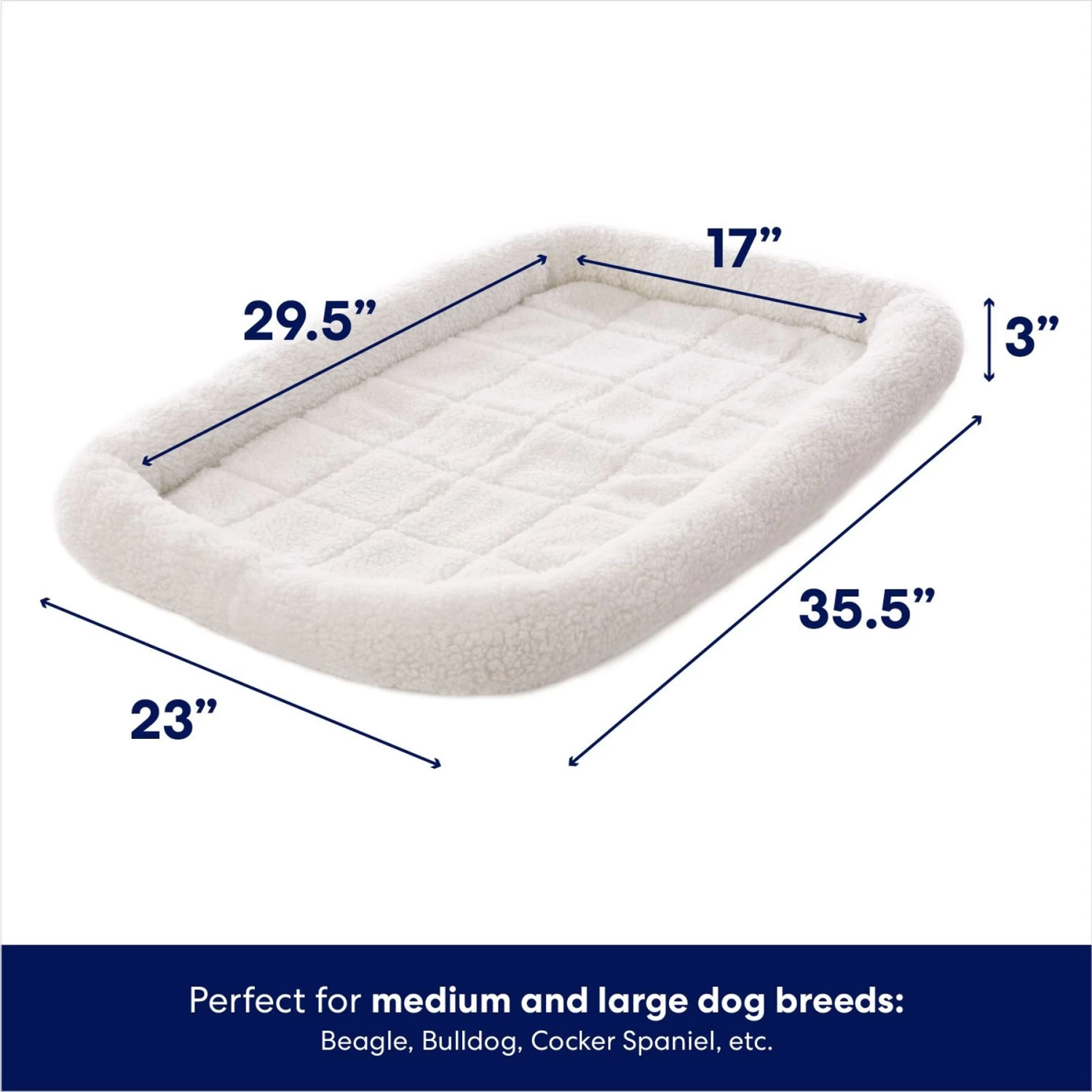 Frisco Quilted Dog Crate Mat Frisco Quilted Dog Crate Mat -Pet Supplies Shop 90506 PT1. AC SS1800 V1667229298