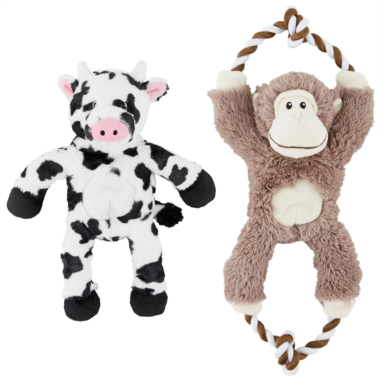 Frisco Monkey Plush with Rope Squeaky Dog Toy & Frisco Cow Plush with Inside Rope Squeaky Dog Toy Frisco Monkey Plush With Rope Squeaky Dog Toy & Frisco Cow Plush With Inside Rope Squeaky Dog Toy -Pet Supplies Shop 961998 MAIN. AC SS1800 V1694784009