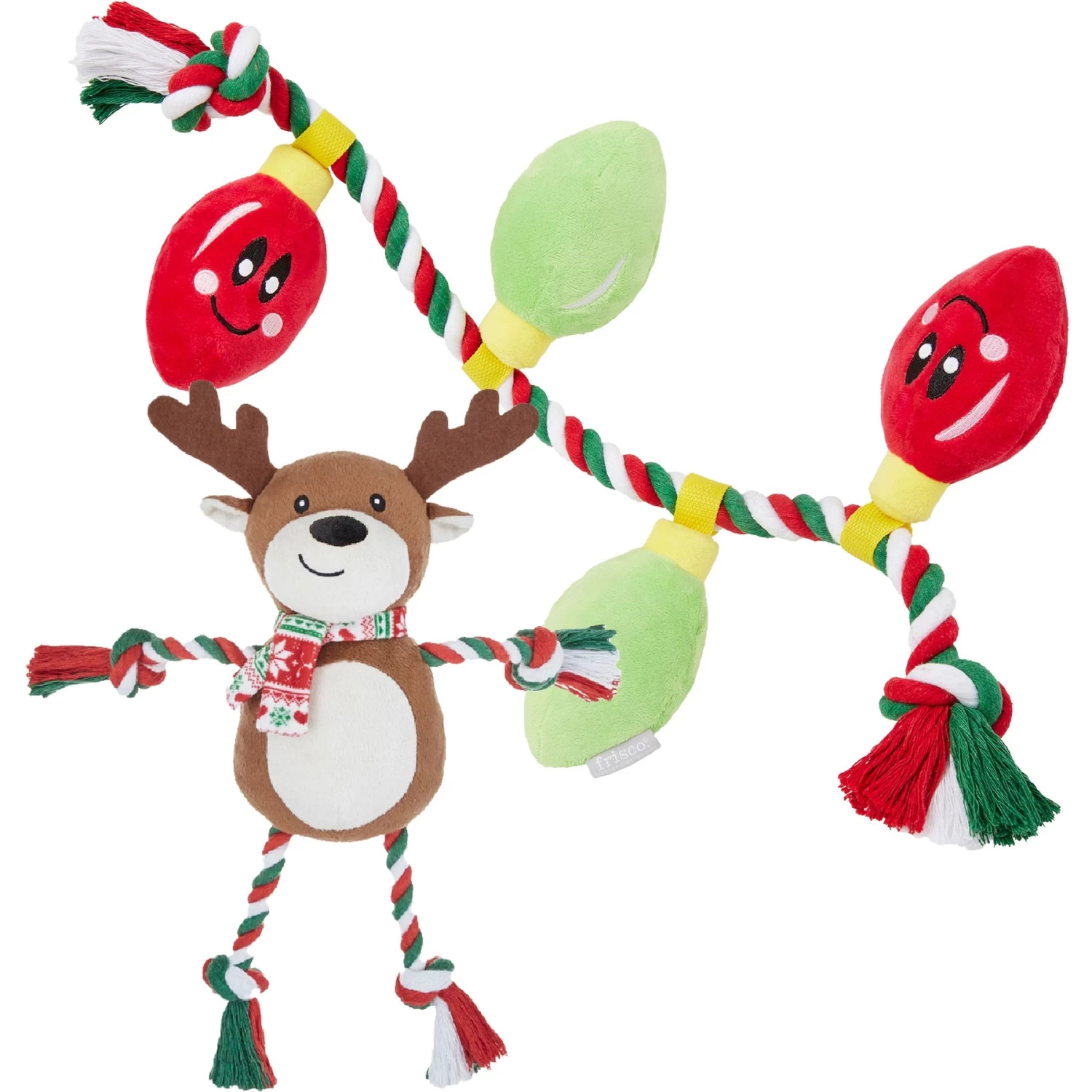 Frisco Holiday Reindeer Plush with Rope Squeaky Dog Toy & Frisco Holiday Lights Plush with Rope Squeaky Dog Toy Frisco Holiday Reindeer Plush With Rope Squeaky Dog Toy & Frisco Holiday Lights Plush With Rope Squeaky Dog Toy -Pet Supplies Shop 986134 MAIN. AC SS1800 V1698346274