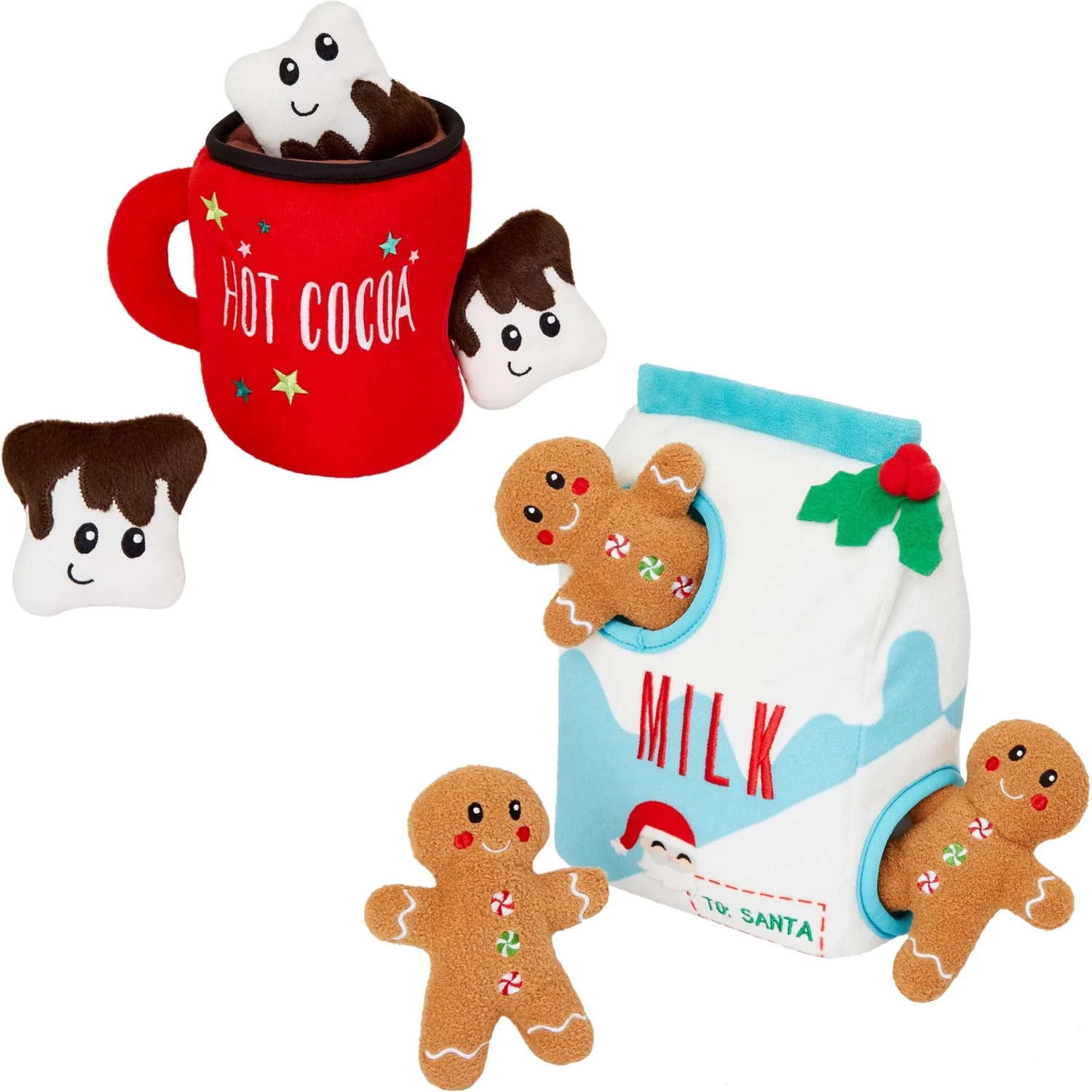 Frisco Holiday Hot Cocoa Hide & Seek Puzzle Plush Squeaky Dog Toy & Frisco Holiday Milk & Gingerbread Cookies Hide & Seek Puzzle Plush Squeaky Dog Toy Frisco Holiday Hot Cocoa Hide & Seek Puzzle Plush Squeaky Dog Toy & Frisco Holiday Milk & Gingerbread Cookies Hide & Seek Puzzle Plush Squeaky Dog Toy -Pet Supplies Shop 986142 MAIN. AC SS1800 V1698258054
