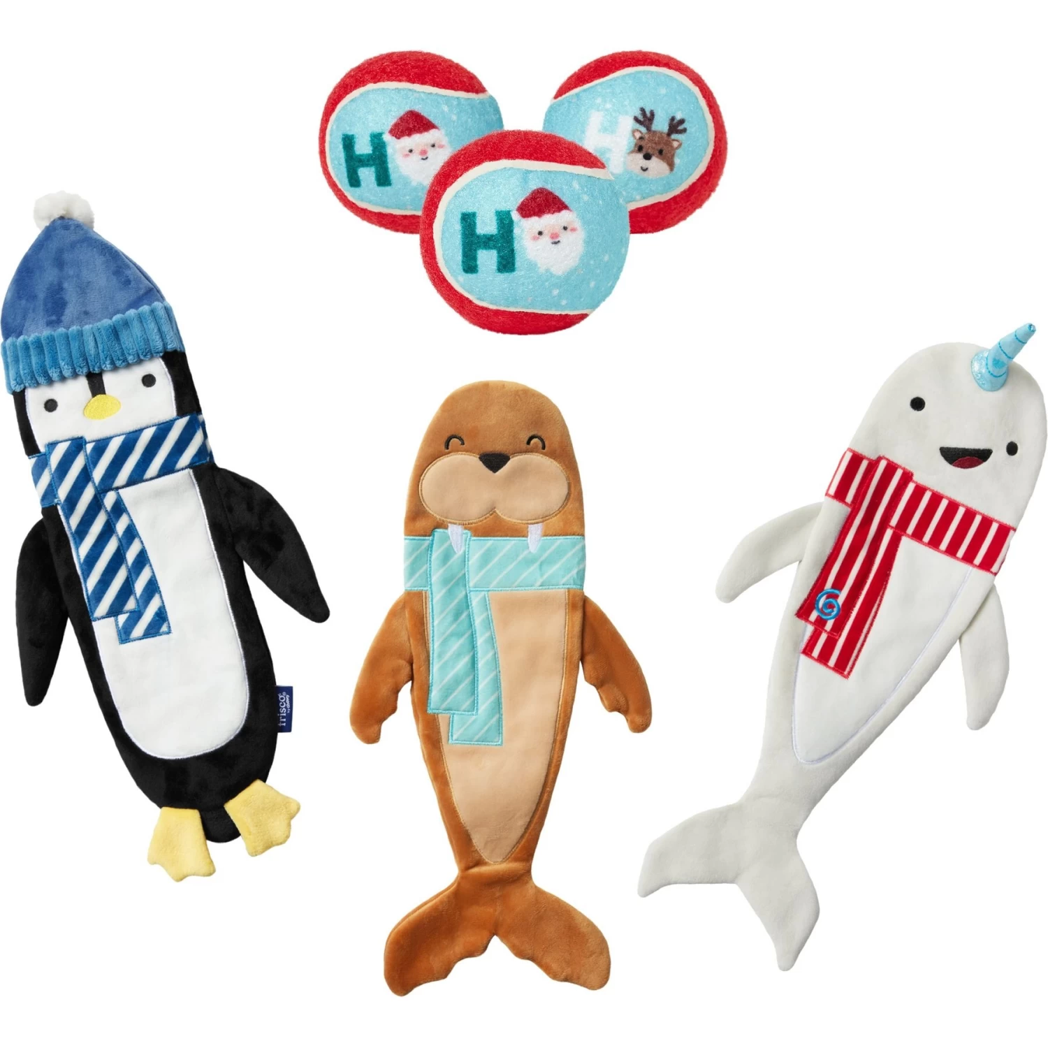 Frisco Holiday Ho Ho Ho Fetch Squeaky Tennis Ball Dog Toy & Frisco Holiday Arctic Friends Stuffing-Free Skinny Plush Squeaky Dog Toy Frisco Holiday Ho Ho Ho Fetch Squeaky Tennis Ball Dog Toy & Frisco Holiday Arctic Friends Stuffing-Free Skinny Plush Squeaky Dog Toy -Pet Supplies Shop 986310 MAIN. AC SS1800 V1698258057